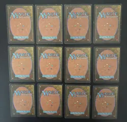 MTG 12X JAPANESE BLACK BORDERED MOUNTAIN FBB MAGIC THE GATHERING BASIC LAND #B - Image 2