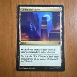 Command Tower - TMNT - Teenage Mutant Ninja Turtles MTG Magic The Gathering - Image 1