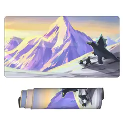Baxcalibur - Board Card Game Pokemon Playmat Game Mousepad Play Mat of TCG 2092 - Image 1