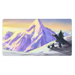 Baxcalibur - Board Card Game Pokemon Playmat Game Mousepad Play Mat of TCG 2092 - Image 2