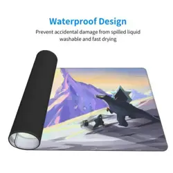 Baxcalibur - Board Card Game Pokemon Playmat Game Mousepad Play Mat of TCG 2092 - Image 3