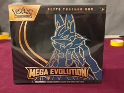 Pokemon Mega Evolution ETB Lucario - Elite Trainer Box + 10 Mega Evolution Packs - Image 3