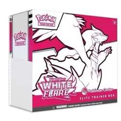 Pokemon Center Exclusive White Flare ETB Elite Trainer Box Sealed - Image 1