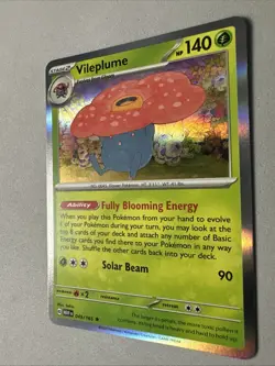 Pokemon TCG * Scarlet & Violet 151 * 045/165 Vileplume Rare * HOLO * Fresh PK - Image 2