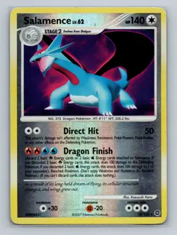 Pokemon Secret Wonders #18/132 Salamence Reverse Holo Moderately played - Image 1