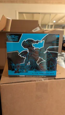 Black Bolt Pokemon Center ETB Pokemon TCG - Image 1