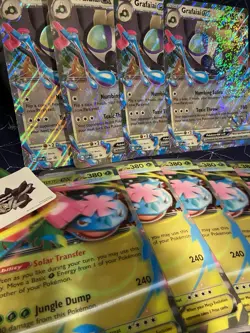 Pokemon LOT 11 Jumbos TCG Mega Venusaur ex #013 Black Promo Star Oversize + Ext - Image 3