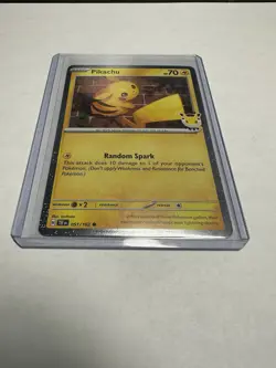 Pikachu 51/162 Stamped 2026 Pokemon Day 30th Anniversary Promo TCG + Coin - Image 1