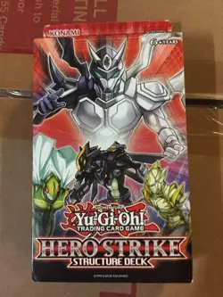 Yu-Gi-Oh! Hero Strike 1st Edition Starter Structure Deck Factory Sealed Rare! - Image 1