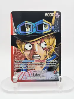 One Piece Sabo OP05-001 Leader Awakening of the New Era NM/M ENGLISH - Image 1