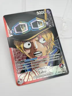 One Piece Sabo OP05-001 Leader Awakening of the New Era NM/M ENGLISH - Image 2