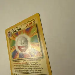 POKEMON ELECTRODE VINTAGE WOTC BASE SET NON-HOLO #21/102 NINTENDO RARE CARD LP - Image 3