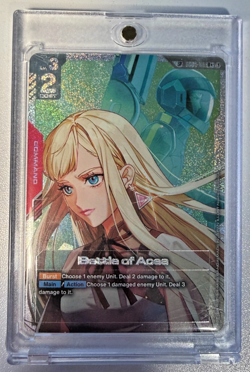 Battle of Aces Alternate Art Foil - GD01-111 SP R+ NM - Gundam TCG Card Game - Image 1