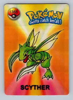 Pokemon Card - Scyther #1355 - Vending Machine - Holo - Image 1