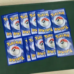LOT of 12 LP Bulbasaur 54/112 Fire Red Leaf Green Common Nintendo Pokemon Cards - Image 2
