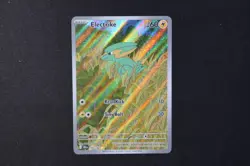 Electrike 196/182 Holo Shiny Pokemon TCG Card Destined Rivals 2025 NEAR MINT - Image 1