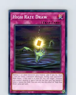 Yu-Gi-Oh TCG High Rate Draw BLC1-EN137 1st Edition Common Card NM - Image 1