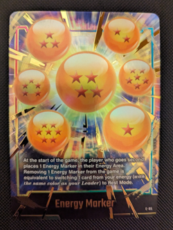 Energy Marker E-05 Gold Promo 7 Dragon Ball Super Fusion World English Card NM - Image 1