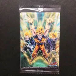 S5469 Goku Vegeta Trunks DR Dokkan Rare Dragon Ball Itajaga Vol.9 Card SEALED M4 - Image 1