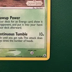 Seedot 61/92 Stamped Legend Maker Reverse Holo Pokemon TCG Card — Well Preserved - Image 4