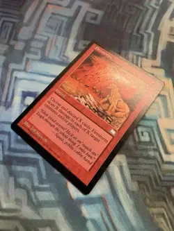 MTG Foil Firestorm EX/LP+ Weatherlight - Image 4