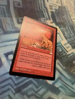 MTG Foil Firestorm EX/LP+ Weatherlight - Image 5