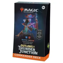MTG Magic The Gathering Outlaws of Thunder Junction Commander Deck Quick Draw - Image 1
