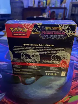 Phantasmal Flames Booster Display Box- New & Sealed Pokemon TCG - Image 3