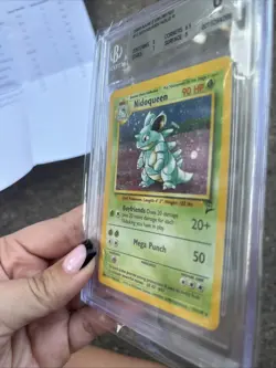 Pokemon TCG Nidoqueen Holo Rare Unlimited Jungle 12/130 - Image 3