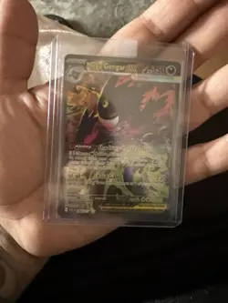 Pokemon Mega Gengar EX 056/094 Double Rare Full Art Holo 350 HP Void Gale - Image 3