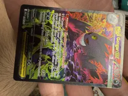 Pokemon Mega Gengar EX 056/094 Double Rare Full Art Holo 350 HP Void Gale - Image 4