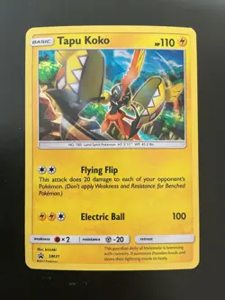 Pokemon TCG Tapu Koko SM Promos SM31 - Image 1