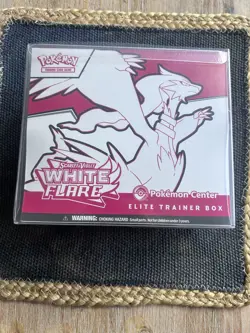 Pokemon Center White Flare Elite Trainer Box ETB Tornadus Promo 11 Packs Sealed - Image 1