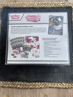 Pokemon Center White Flare Elite Trainer Box ETB Tornadus Promo 11 Packs Sealed - Image 2