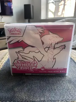 Pokemon Center White Flare Elite Trainer Box ETB Tornadus Promo 11 Packs Sealed - Image 3