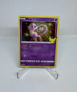 2021 Pokemon Sword & Shield Celebrations Mew Holo #011/025 - I - Image 1