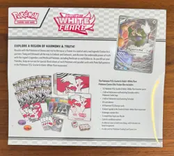 Pokemon White Flare Pokemon Center ETB Elite Trainer Box Factory Sealed New - Image 2