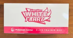 Pokemon White Flare Pokemon Center ETB Elite Trainer Box Factory Sealed New - Image 5