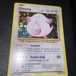 Chansey 70/108 HOLO BLEED Near Mint ⭐ Pokemon XY Evolutions - Image 2