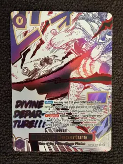 One Piece Divine Departure Carrying on his Will OP13-076 English Event Alt Art - Image 1