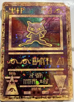 Pokemon Ancient Mew Movie Promo HOLO Rare Card WOTC 1999/2000 - Image 1