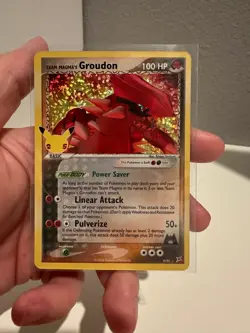 1x Team Magma’s Groudon - Pokemon Card - Celebrations - 9/95 - NM 1222#81-82 - Image 3