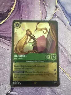 Disney Lorcana TCG Rapunzel High Climber 101/204, Reign of Jafar Legendary Card - Image 2