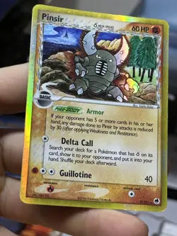 Pinsir 9/101 Delta Species EX Dragon Frontiers 2006 Holo Rare Pokemon Card TCG - Image 4