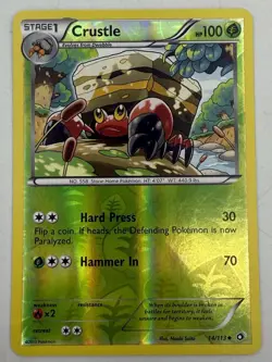 Crustle 14/113 Legendary Treasures Reverse Holo Pokemon Card - Image 1