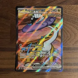 Pokemon Raging Bolt ex 196/162 SV05: Temporal Forces Ultra Rare Holo 240HP Card - Image 1