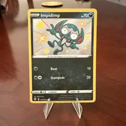 Impidimp SV083/SV122 Shining Fates: Shiny Vault Rare Holo Card Pokemon TCG - Image 1