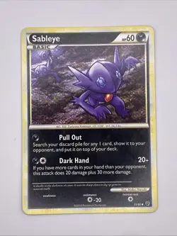 Sableye Undaunted 35/90 Pokemon Card - Image 1