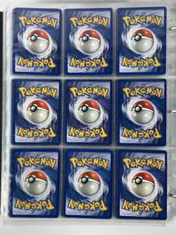 Pokemon Card Collection VTG Binder Holo Rare 1st E-Reader WoTC Magneton Meowth - Image 4