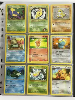 Pokemon Card Collection VTG Binder Holo Rare 1st E-Reader WoTC Glaceon Eevee - Image 5